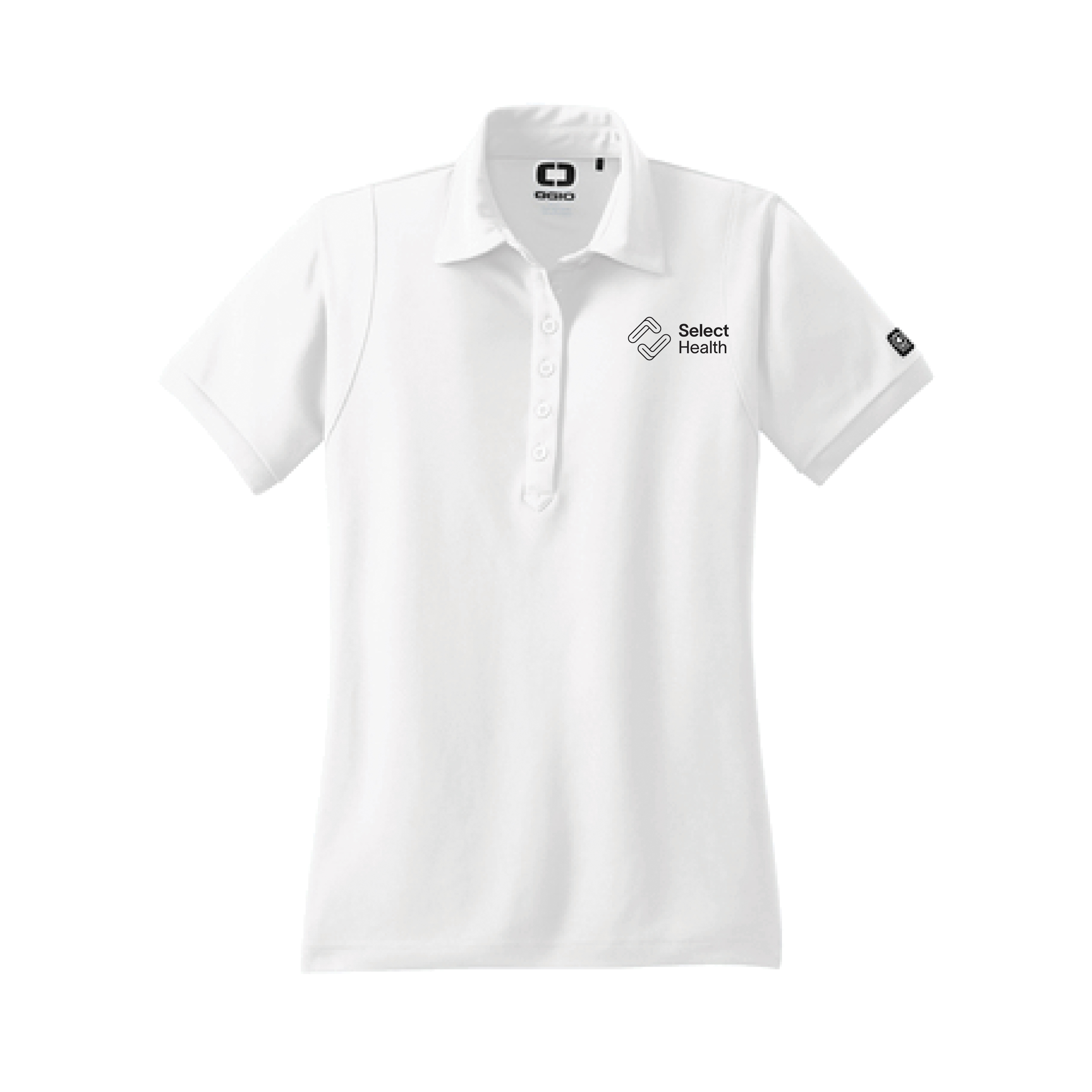 Womens OGIO Caliber 2.0 Polo - white 